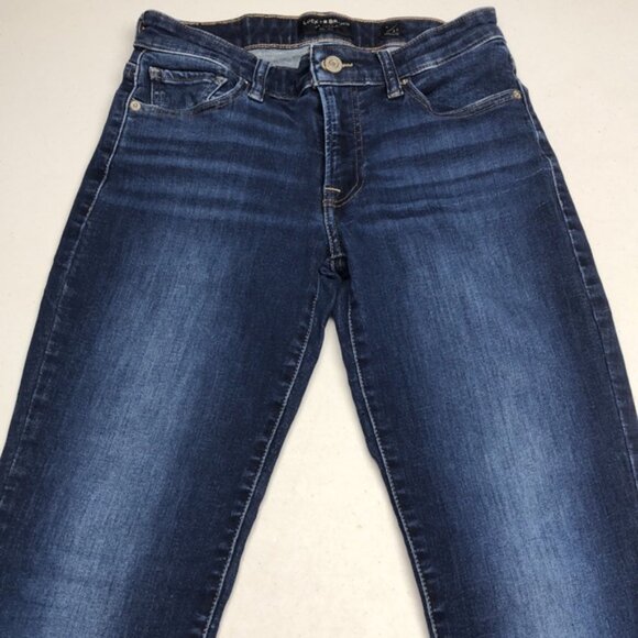 LUCKY BRAND MID-RISE SWEET STRAIGHT LEG JEANS 4/27x31 🍀 - Picture 10 of 15
